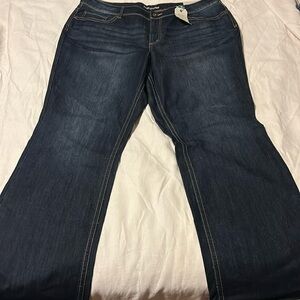 Maurice, size 22 long, dark jeans